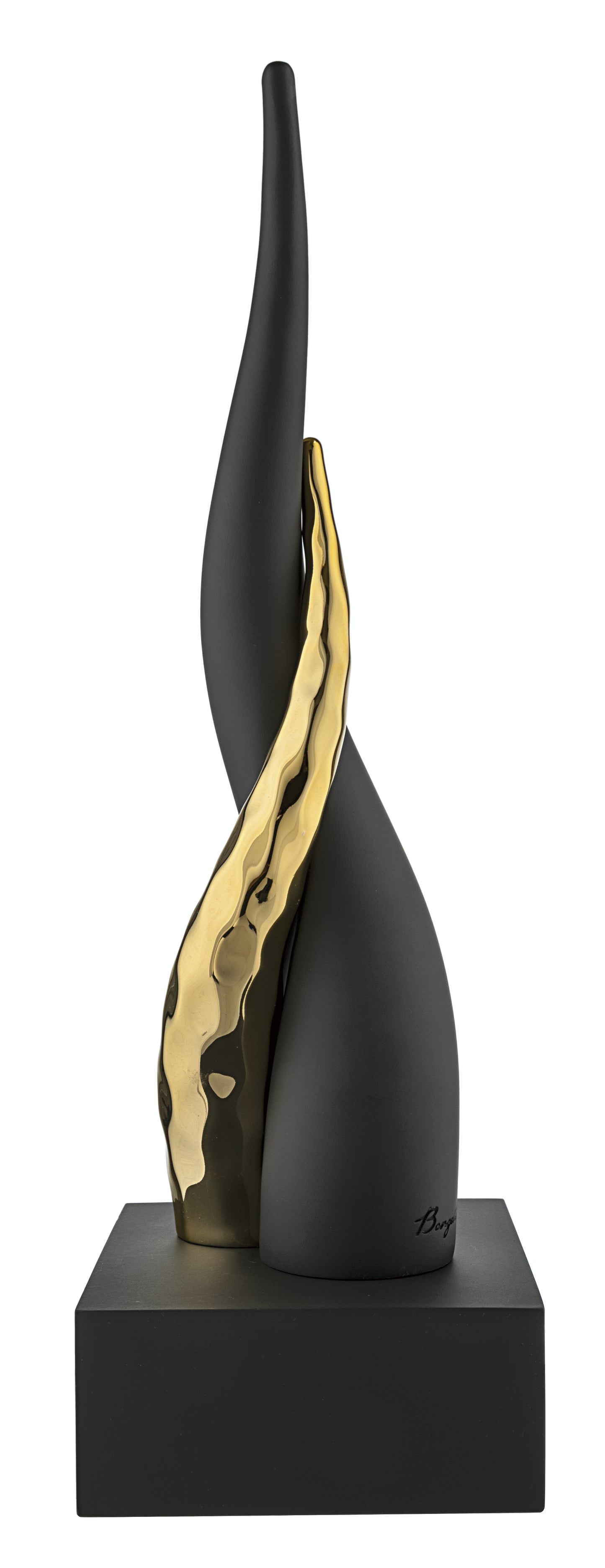 Corni base nera oro/nero H.28 Bongelli