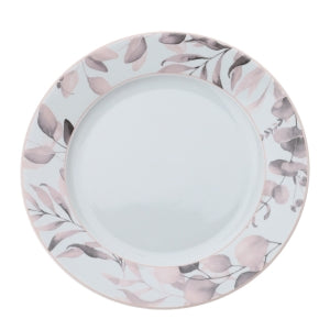 Set 18 pezzi Piatti in Porcellana Botanic Rosa
