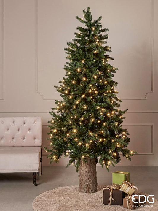 ALBERO PINO MERANO CON 400 LED 180CM ENZO DE GASPERI