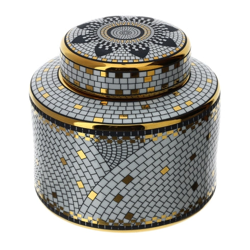 CONT.CERAMICA MOSAICO DIA.21XH18CM HERVIT