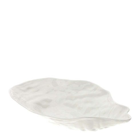 PORTAFRUTTA PORC.OYSTER 43X26XH7,5CM HERVIT