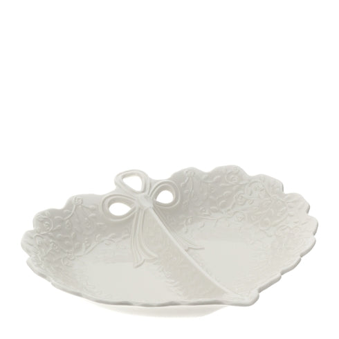 PIATTO CUORE SNACK PORC.ROMANCE