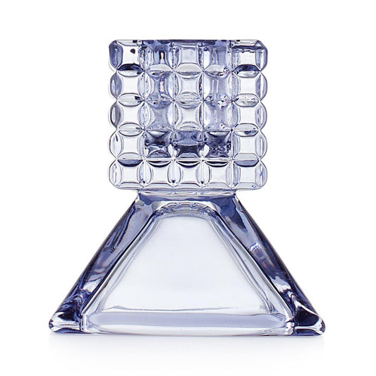 Candeliere mini triangolare blu